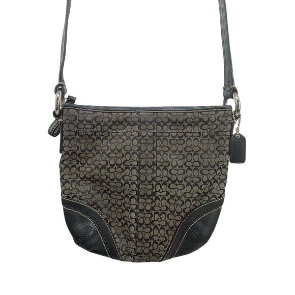 Coach Signature‎ Crossbody Bag - Picture 1 of 10